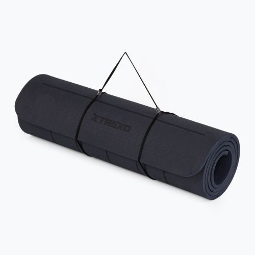 Килимок для тренувань TREXO TXO-B4Z002-CH 6 мм сірий