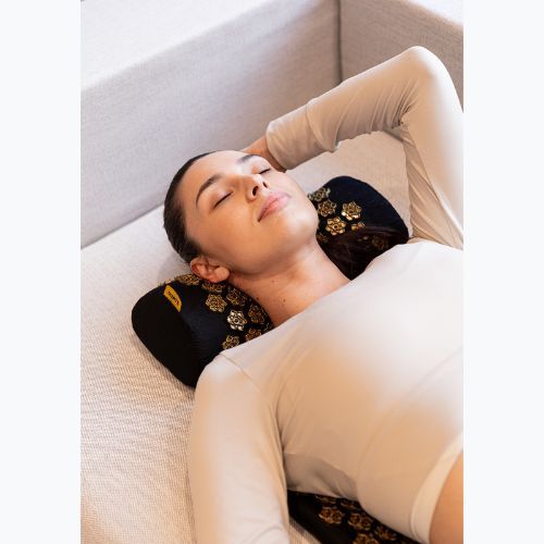 Килимок для акупресури XTREXO великий з подушкою TXO-B4Z005-BK чорний