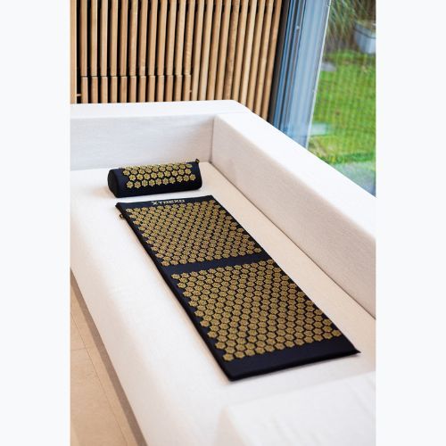 Килимок для акупресури XTREXO великий з подушкою TXO-B4Z005-BK чорний