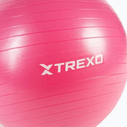 М'яч гімнастичний TREXO TXO-B4Z007-PK 55 см рожевий