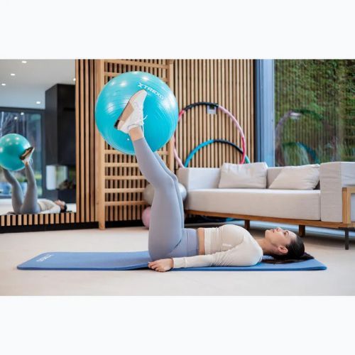 М'яч гімнастичний XTREXO TXO-B4Z007-GN 55 см бірюзовий