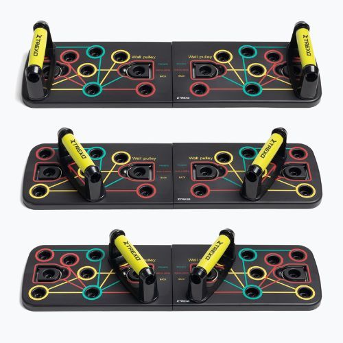 Платформа багатофункційна з ручками XTREXO складна TXO-B4Z044-BK чорний