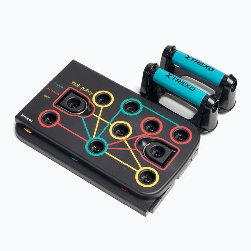 Платформа багатофункційна з ручками i експандером XTREXO складна TXO-B4Z045-BK чорний