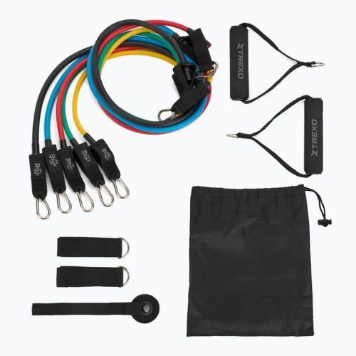 Комплект експандерів гумових TREXO TXO-B4Z055-ALL кольоровий