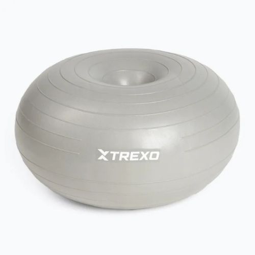 М'яч гімнастичний XTREXO Donut TXO-B4Z073-GY 50 см сірий