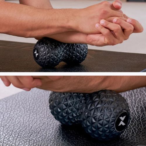 М'яч подвійний для масажу XTREXO TXO-B4Z075-BK чорний