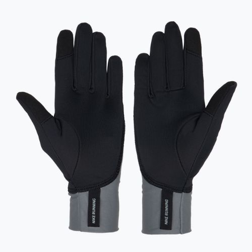 Рукавички для бігу жіночі Nike Pacer Midweight RG black/smoke grey/silver