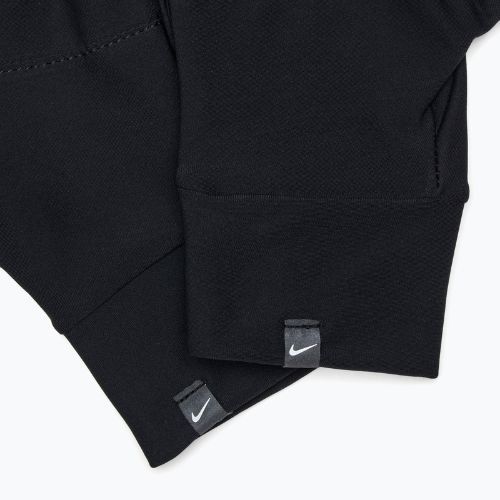 Комплект жіночий пов'язка + рукавички Nike Essential Running black/black/silver