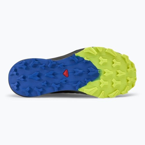 Кросівки для бігу чоловічі Salomon Thundercross GTX black/surf the web/safety yellow