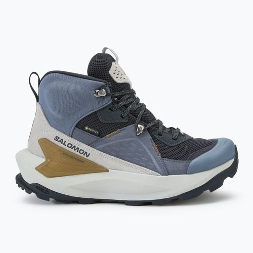 Черевики туристичні чоловічі Salomon Elixir Mid GTX dark navy/grisaille/gray violet