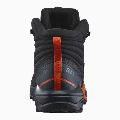 Чоловічі трекінгові черевики Salomon X Ultra Alpine MID GTX сині ночі/чорні/червоні помаранчеві