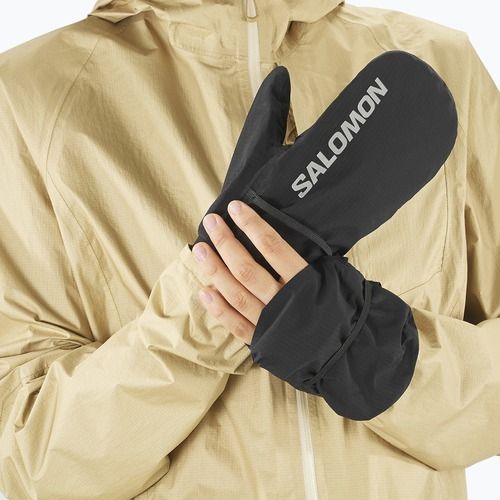 Рукавички багатофункційні Salomon Bonatti WP deep black
