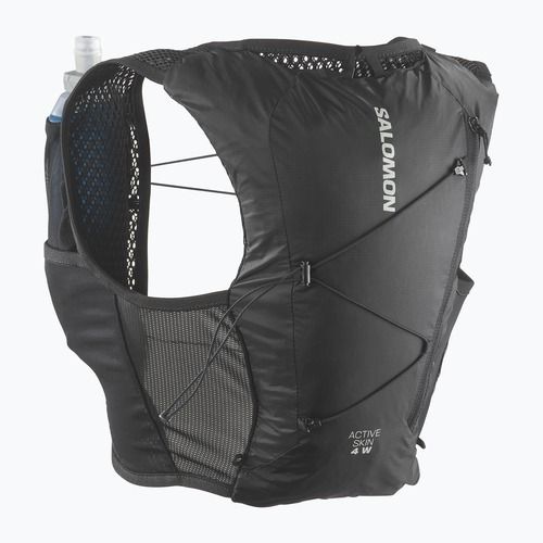 Жіночий біговий жилет Salomon Active Skin 4 чорний/метал