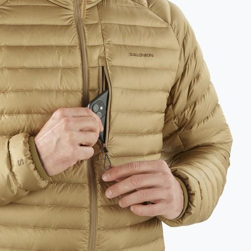 Пуховик чоловічий Salomon Elixir Micro Down antique bronze