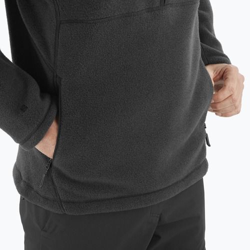 Кофта трекінгова чоловіча Salomon Chroma Fleece Hz deep black