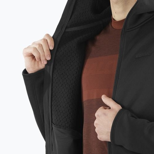 Кофта трекінгова чоловіча Salomon Essential Midwarm Hd deep black