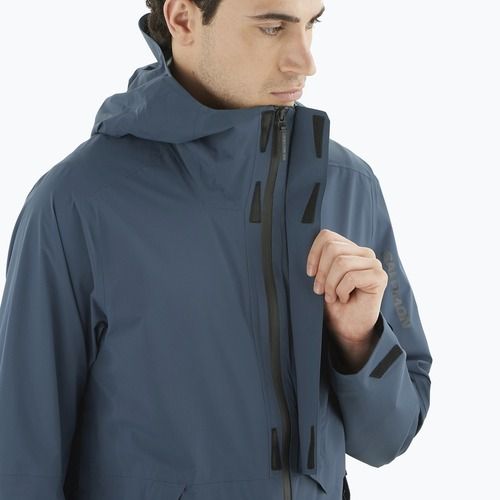 Куртка протидощова чоловіча Salomon Outerpath Pro midnight navy