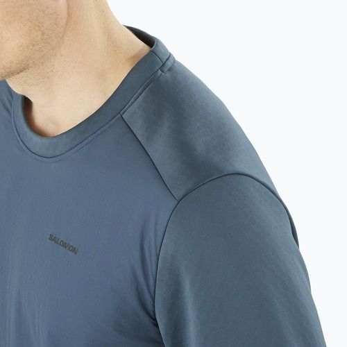Кофта трекінгова чоловіча Salomon Outline Hyb Warm midnight