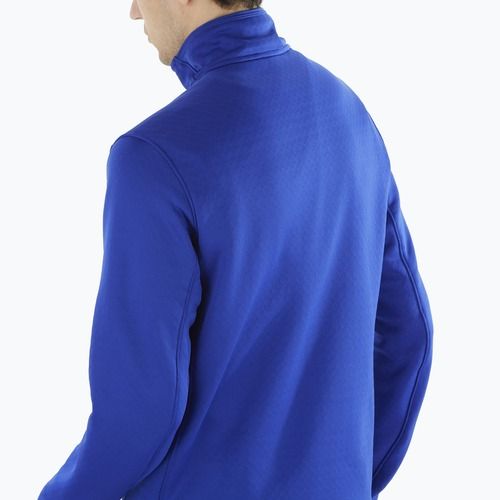 Кофта трекінгова чоловіча Salomon Essential Midwarm HZ surf the web