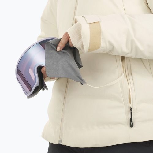 Пуховик жіночий Salomon Alpenflow Down turtledove