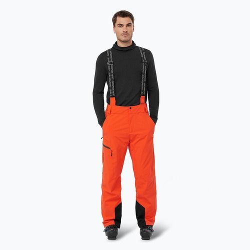 Штани гірськолижні чоловічі Salomon Brilliant cherry tomato