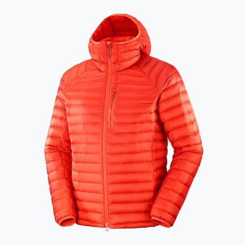 Пуховик чоловічий Salomon Elixir Micro Down Hd cherry tomato