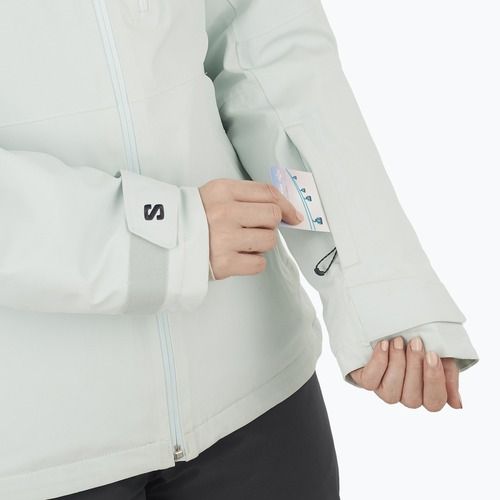 Куртка лижна жіноча Salomon Highland misty blue