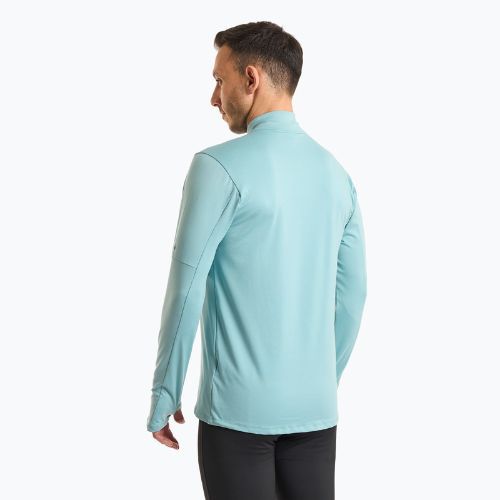 Чоловічий біговий лонгслів Nike Dri-FIT Element 1/2-Zip джинсовий бірюзовий
