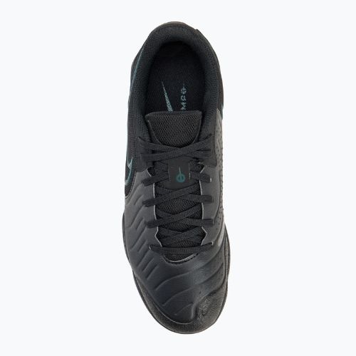 Кросівки футбольні чоловічі Nike Tiempo Legend 10 Academy IC black/deep jungle/black