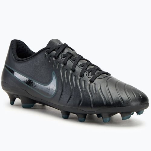Кросівки футбольні чоловічі Nike Tiempo Legend 10 Club FG/MG black/deep jungle/black