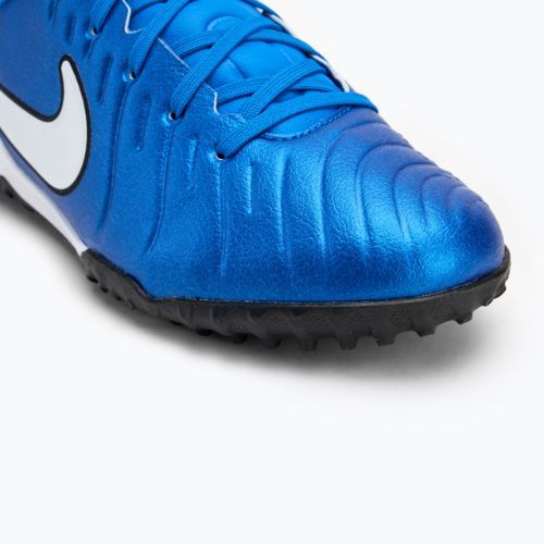 Кросівки футбольні дитячі Nike Tiempo Legend 10 Academy TF soar/white