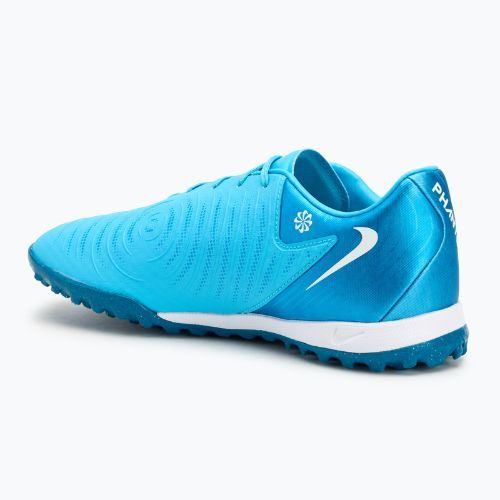 Кросівки футбольні чоловічі Nike Phantom GX 2 Academy TF blue fury/white