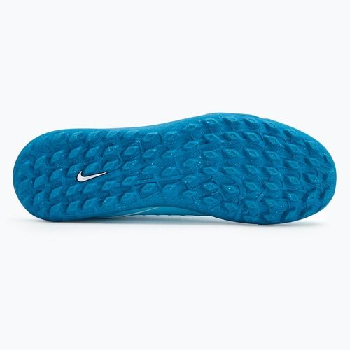 Футбольні бутси Nike Phantom GX II Club TF синя лють / білі