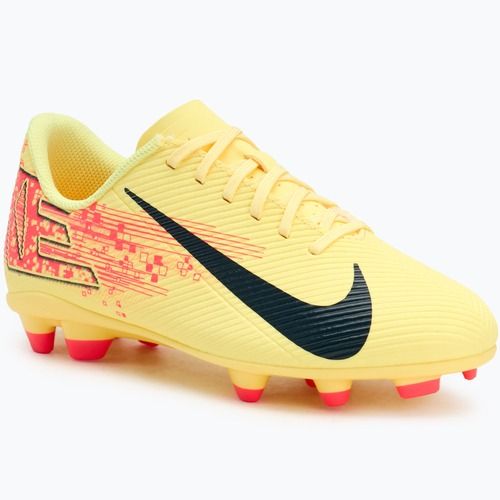 Кросівки футбольні дитячі Nike Vapor 16 Club Kylian Mbappe FG/MG light laser orange/armory navy