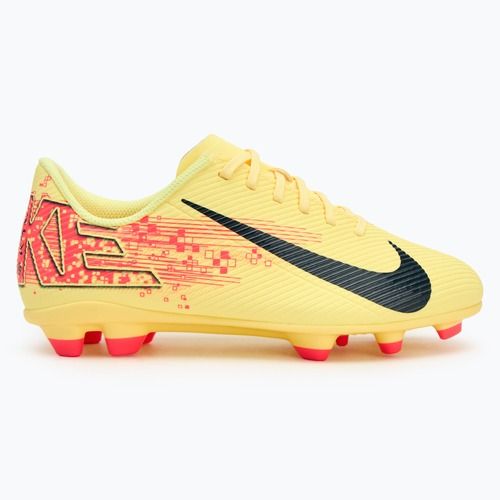 Кросівки футбольні дитячі Nike Vapor 16 Club Kylian Mbappe FG/MG light laser orange/armory navy