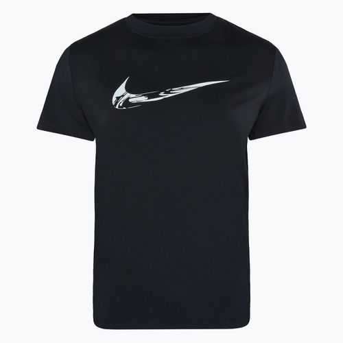 Футболка для бігу жіноча Nike One Dri-Fit black/white