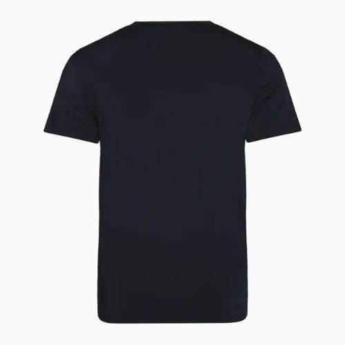 Футболка для бігу жіноча Nike One Dri-Fit black/white