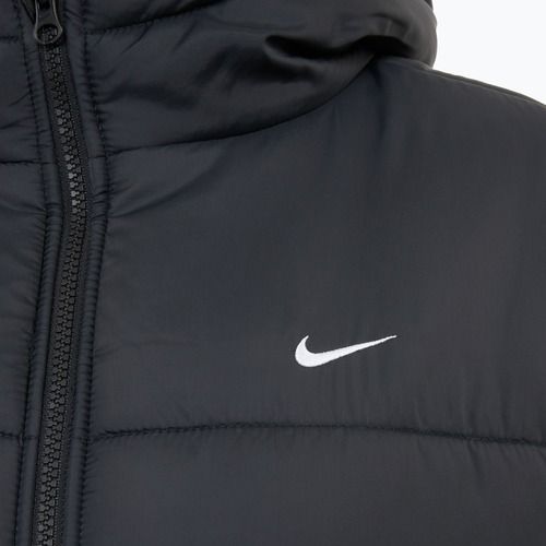 Куртка утеплена жіноча Nike Sportswear Classic Puffer Therma-Fit black/white