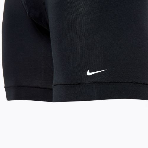 Чоловічі труси-боксери Nike Everyday Cotton Stretch 3 пари чорний/золотистий/чорний