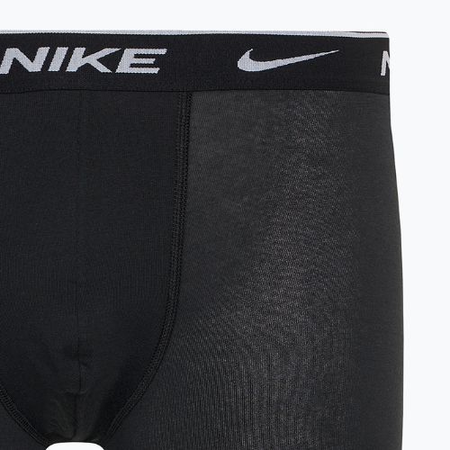 Чоловічі труси-боксери Nike Everyday Cotton Stretch Trunk 3 пари чорні/армійський темно-синій/чорні