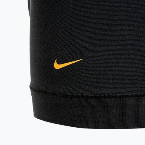 Чоловічі труси-боксери Nike Everyday Cotton Stretch Trunk 3 пари чорний/золотий/гіпермалиновий