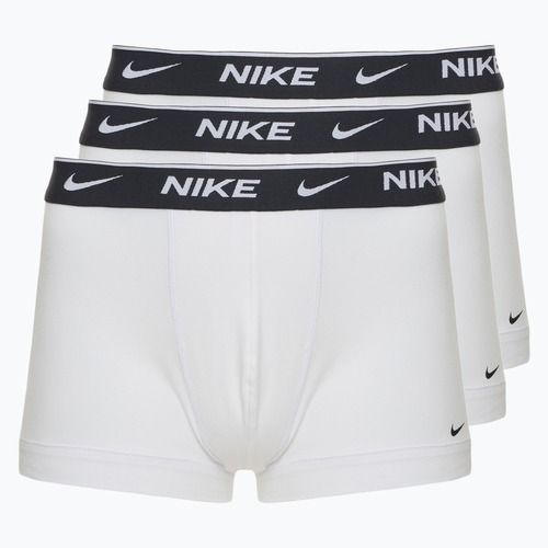 Чоловічі труси-боксери Nike Everyday Cotton Stretch Trunk 3 пари білі