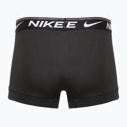 Чоловічі боксерські труси Nike Dri-FIT Ultra Comfort Trunk 3 пари чорне золото/шторм/чорний