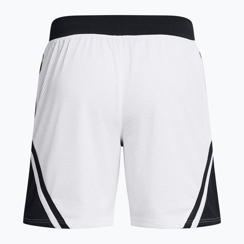 Шорти баскетбольні чоловічі Under Armour Curry Mesh Short 4 white/black/white