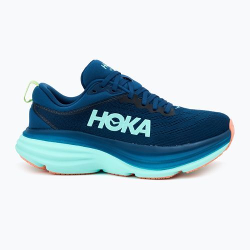 Кросівки для бігу жіночі HOKA Bondi 8 midnight/seafoam
