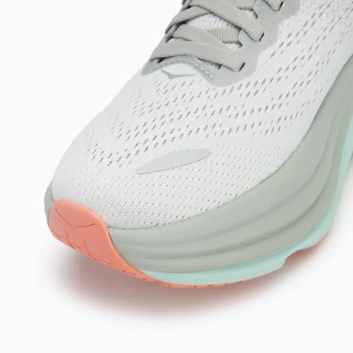 Кросівки для бігу жіночі HOKA Bondi 8 stardust/aqua breeze