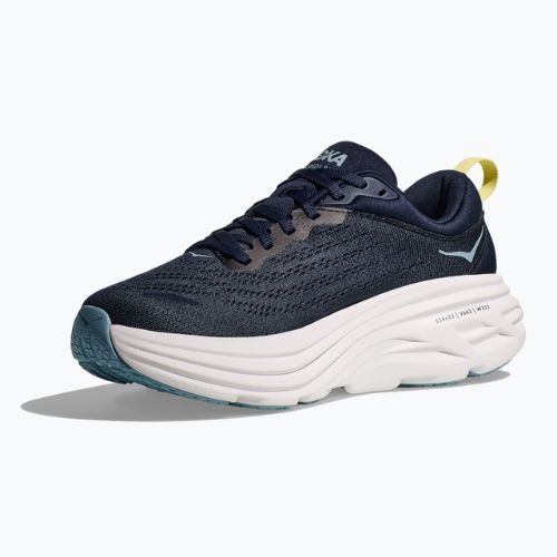 Кросівки для бігу жіночі HOKA Bondi 8 varsity navy/white