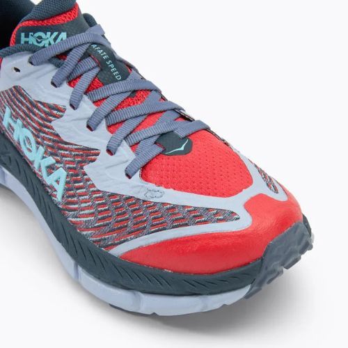 Жіночі бігові кросівки HOKA Mafate Speed 4 cerise/stormy skies