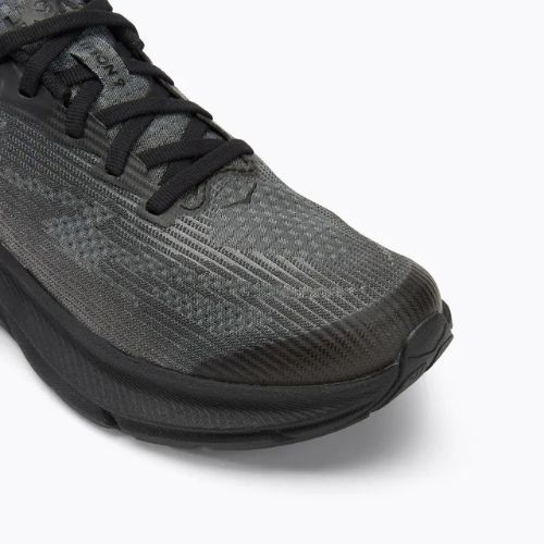Кросівки для бігу дитячі HOKA Clifton 9 black/carbon black