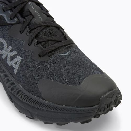 Кросівки для бігу чоловічі HOKA Challenger 7 GTX black/black